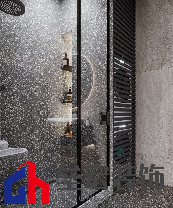 85㎡現(xiàn)代簡約風，“蘆灰+夏云綠”的搭配太贊