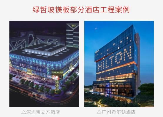 綠哲玻鎂板入駐江門保利皇冠假日酒店!