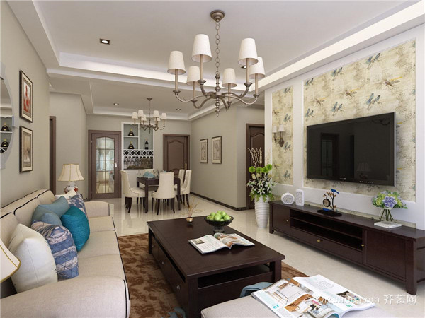 廈門好易居裝飾美式風格設(shè)計案例