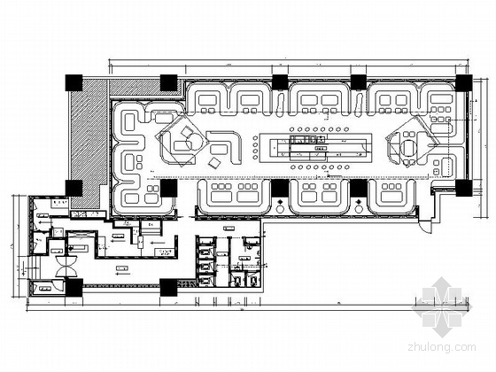 [廣東]現(xiàn)代夢幻城堡主題酒吧室內(nèi)裝修設(shè)計施工圖（含效果圖）