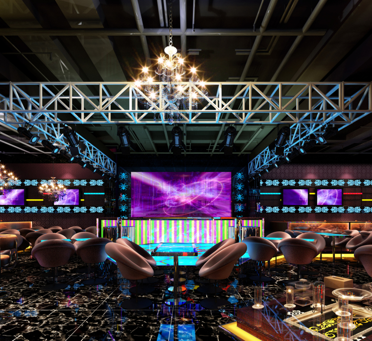 [許昌]設(shè)計感超強的酒吧設(shè)計效果圖（含3D模型，材質(zhì)，光域網(wǎng)）