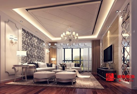 廈門誠摯裝飾凱越新城121平簡(jiǎn)約風(fēng)格裝修案例