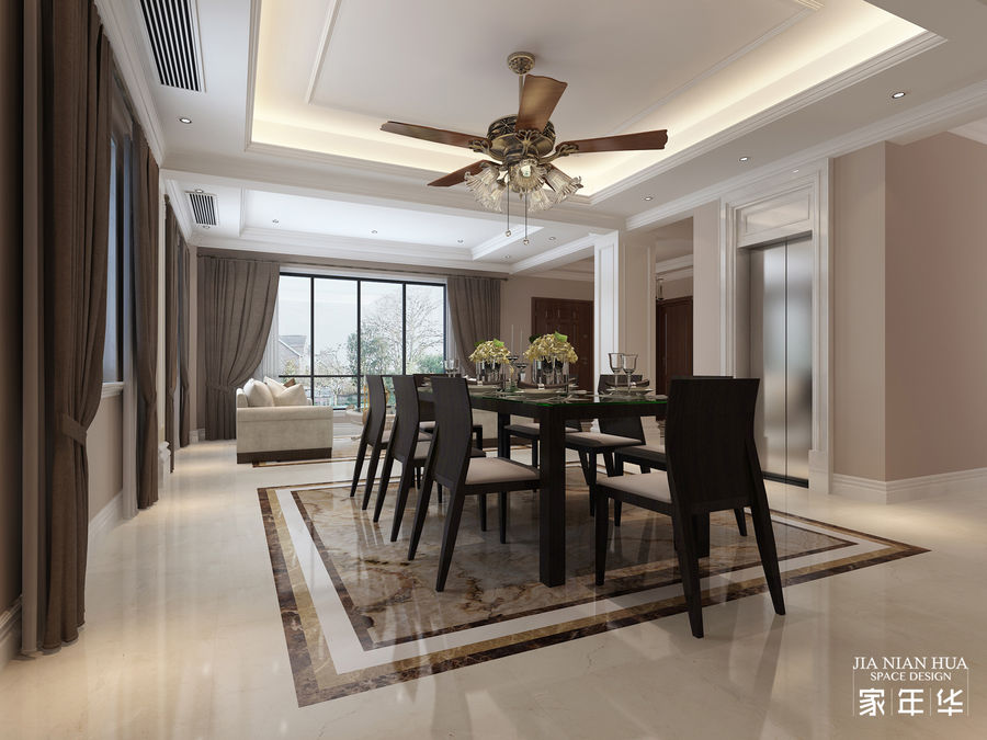 【星海灣醍香墅現(xiàn)代美式風格案例】廈門家年華設計機構(gòu)