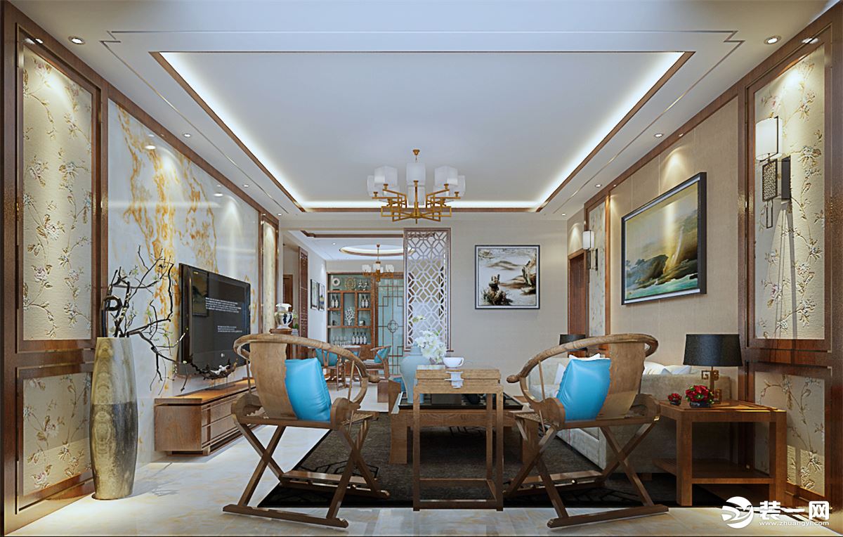 廈門有家裝飾新中式裝修報價一覽表_廈門中式家裝_廈門中式別墅