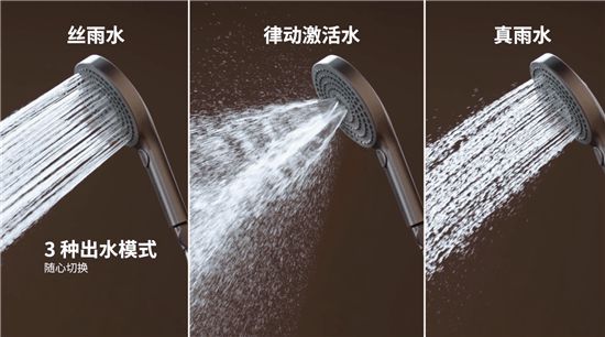 ANNWA 安華零冷水按摩花灑P8 Pro Max，一鍵清空“班味”束縛