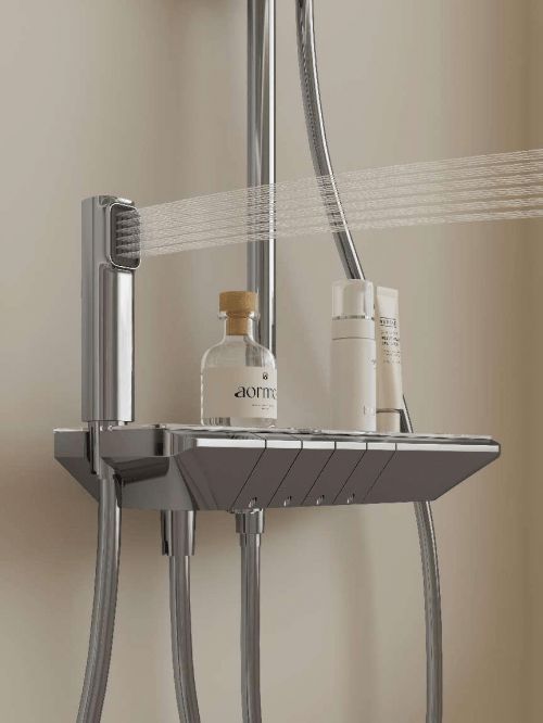 情緒價值MAX！安華T1系列明桿淋浴花灑讓你尋回淋浴舒適