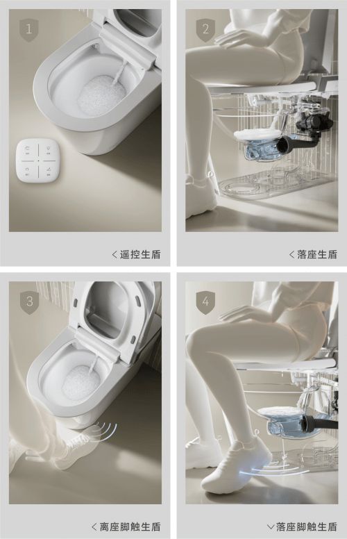 終結男士小便噴濺尷尬，法恩莎T40-L輕智能馬桶來幫忙！