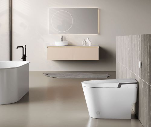 終結男士小便噴濺尷尬，法恩莎T40-L輕智能馬桶來幫忙！